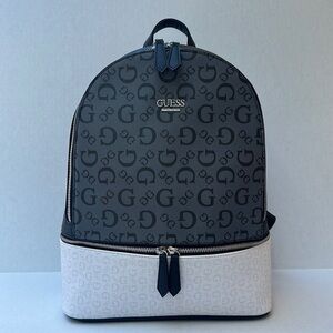 Vintage 90’s Y2K Guess USA Travel Division Black Drawstring Small Backpack Vintage 90 main image 4